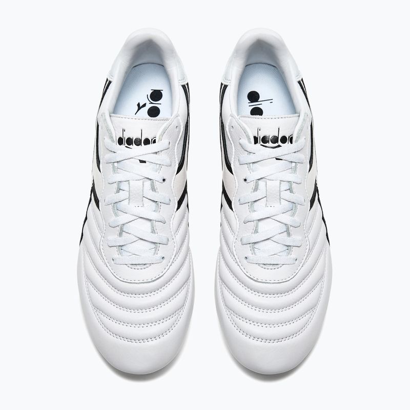 Buty piłkarskie męskie Diadora Brasil LT+ MDPU white/black 10