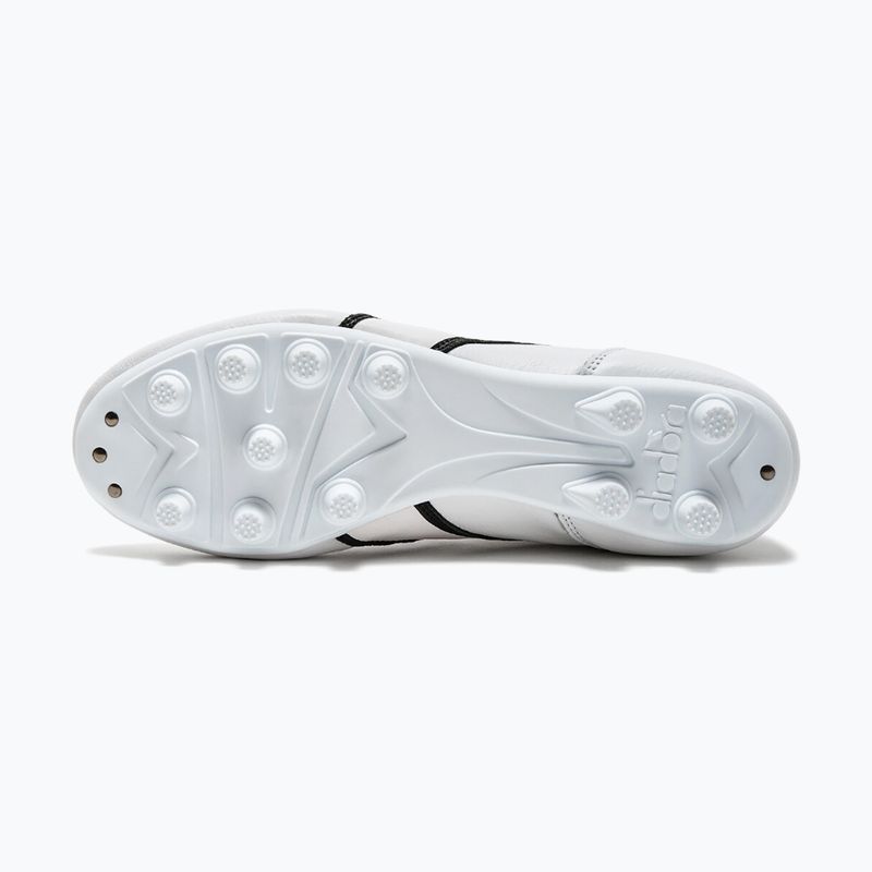 Buty piłkarskie męskie Diadora Brasil LT+ MDPU white/black 11