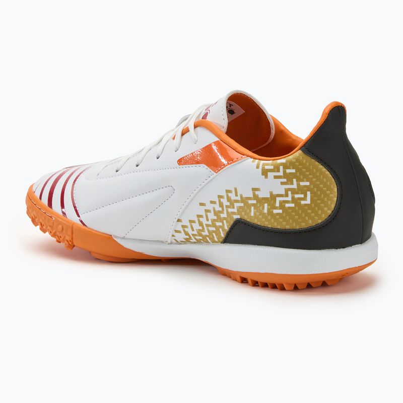 Buty piłkarskie męskie Diadora Maximus Elite R TFR white/chili pepper/russet orange 3