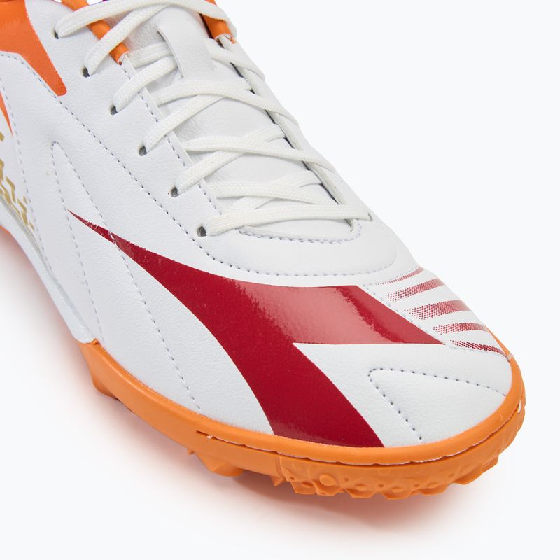 Buty piłkarskie męskie Diadora Maximus Elite R TFR white/chili pepper/russet orange 7