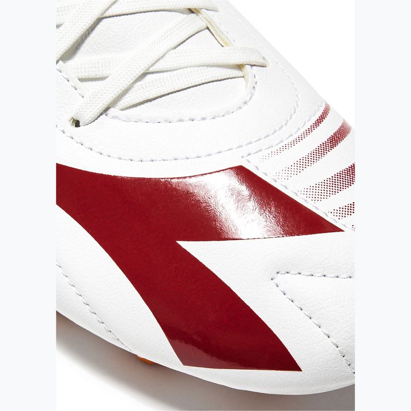 Buty piłkarskie męskie Diadora Maximus Elite R LPU white/chili pepper/russet orange 12