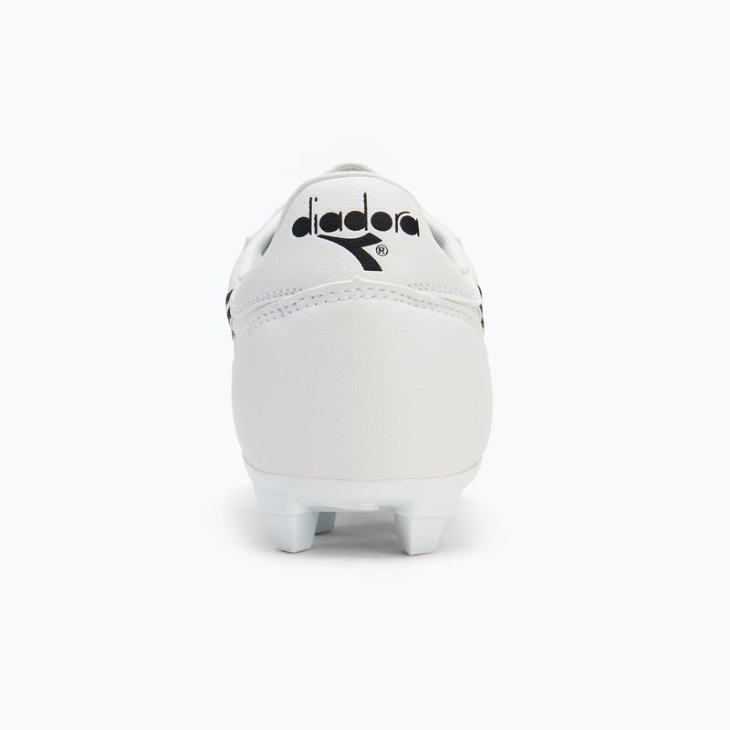 Buty piłkarskie męskie Diadora Brasil R LPU white/black 6