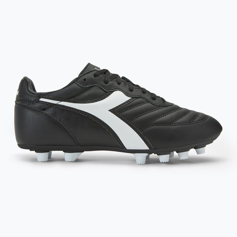 Buty piłkarskie męskie Diadora Brasil LT MDPU black/white 2