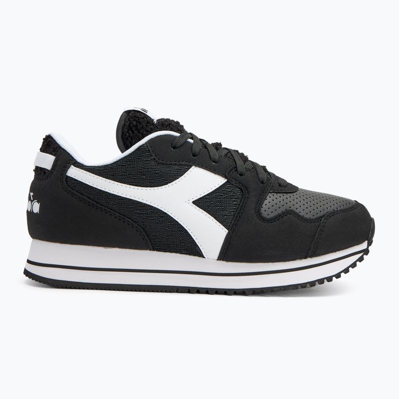 Buty damskie Diadora Skyler Platform Curly black 2