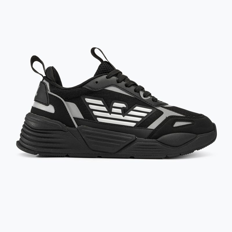Buty EA7 Emporio Armani Ace Runner triple black/silver 2