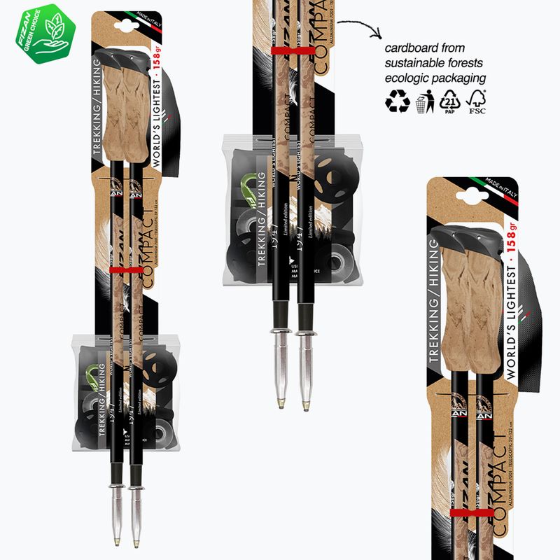 Kije trekkingowe Fizan Compact 1947 desert 6