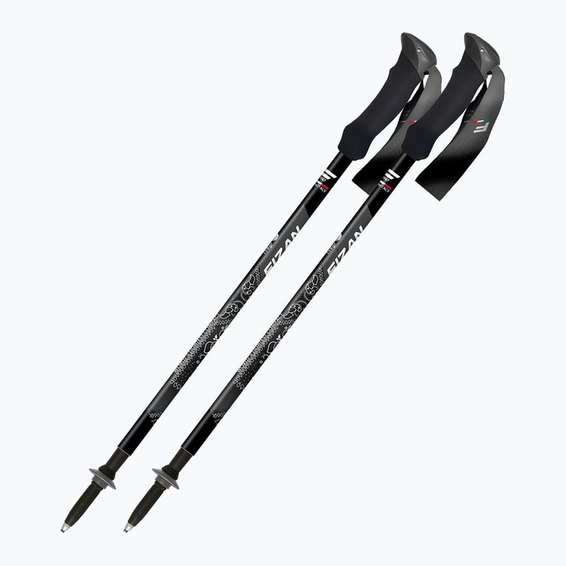 Kije trekkingowe Fizan Compact MS black