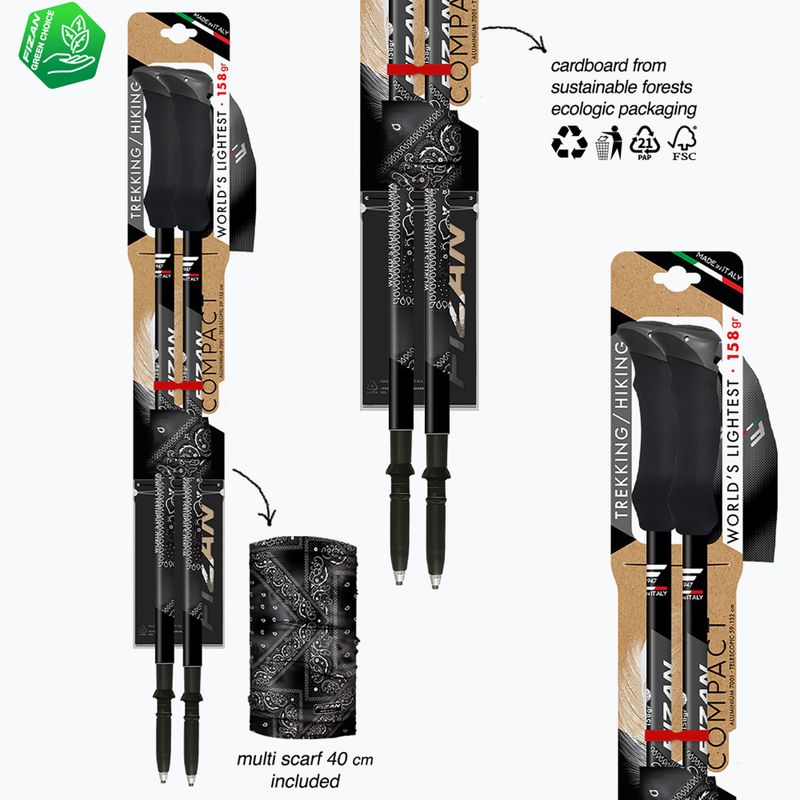 Kije trekkingowe Fizan Compact MS black 6