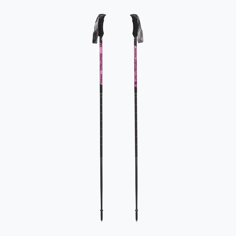 Kije trekkingowe Fizan Compact MS magenta