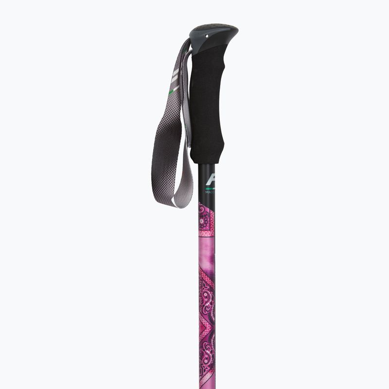 Kije trekkingowe Fizan Compact MS magenta 2