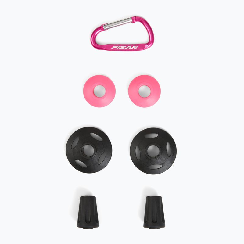 Kije trekkingowe Fizan Compact Tech pink 7