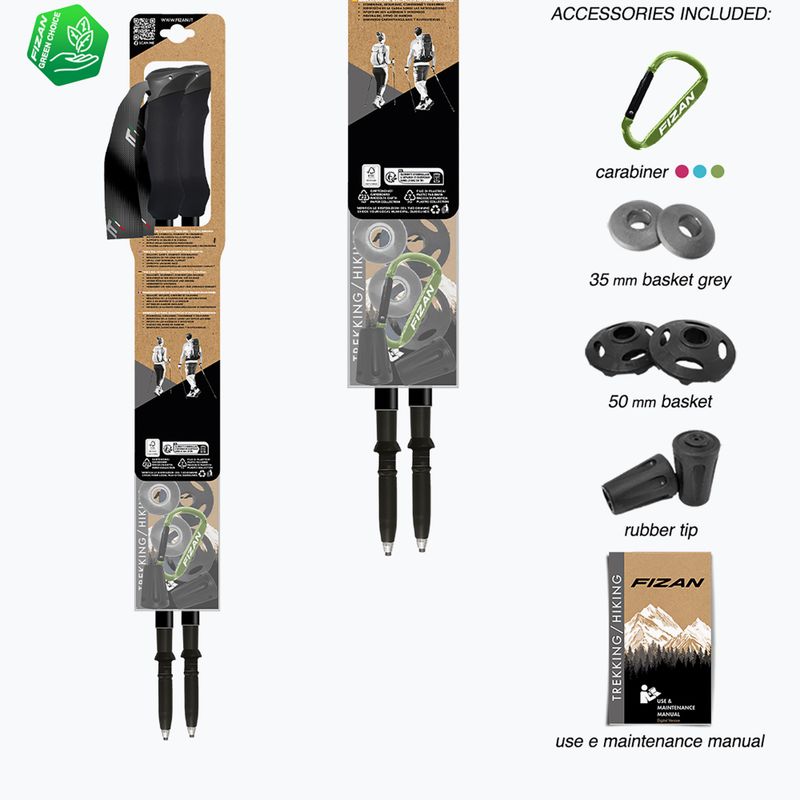 Kije trekkingowe Fizan Compact blue 7