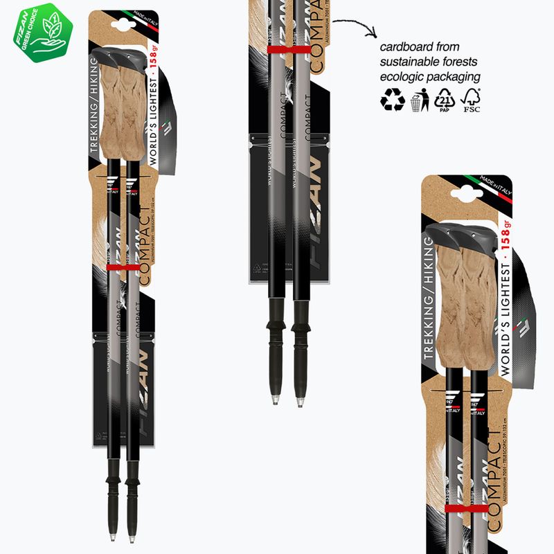 Kije trekkingowe Fizan Compact grey 6