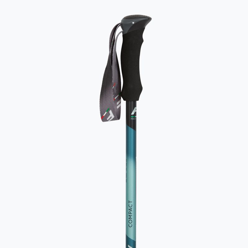 Kije trekkingowe Fizan Compact water green 2
