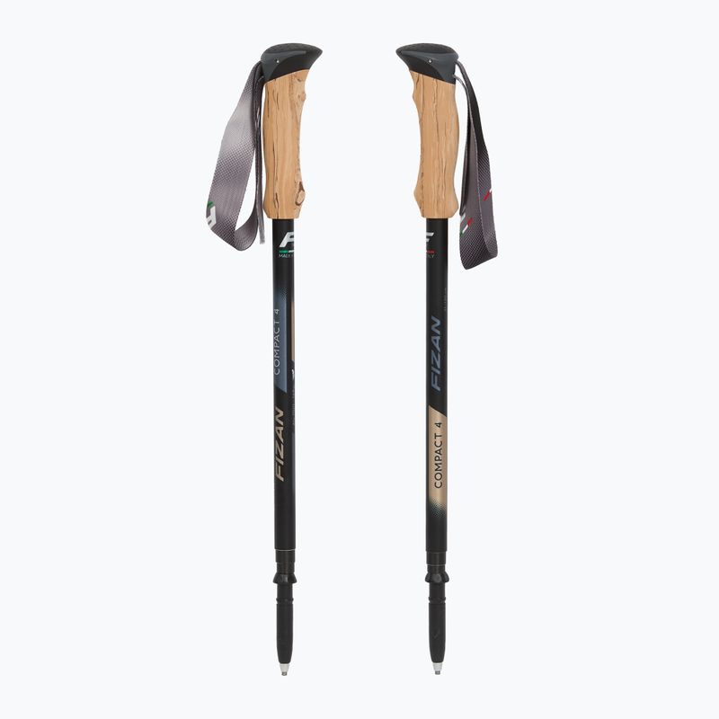 Kije trekkingowe Fizan Compact Tech 4 beige 5