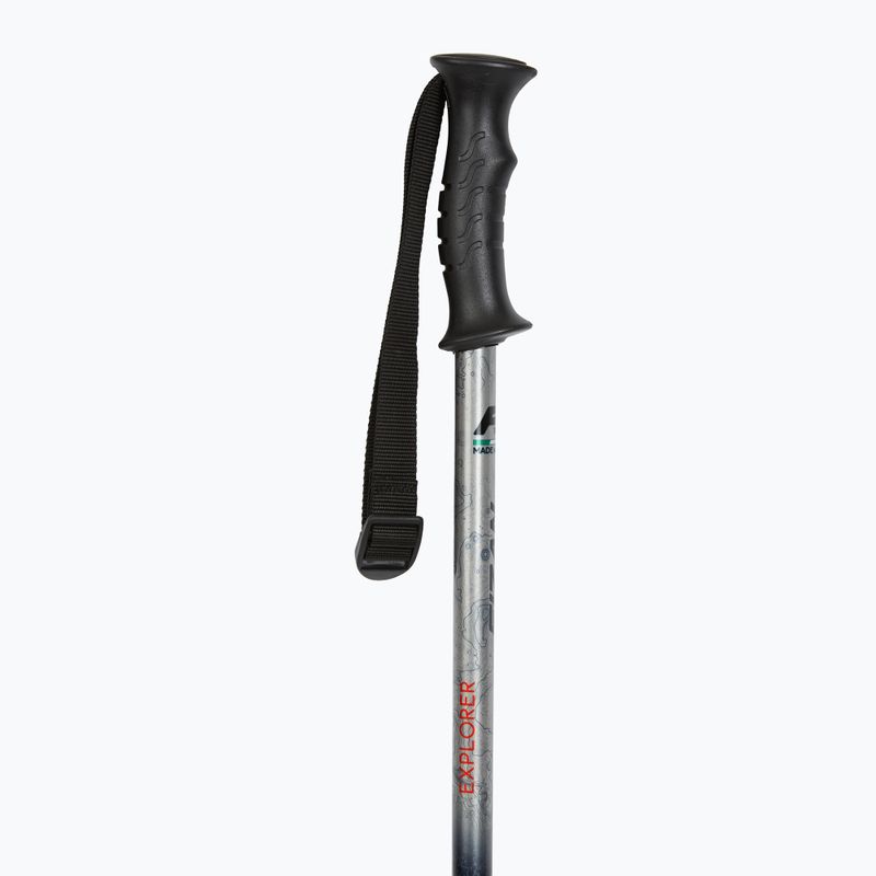 Kije trekkingowe Fizan Explorer beige/red 2