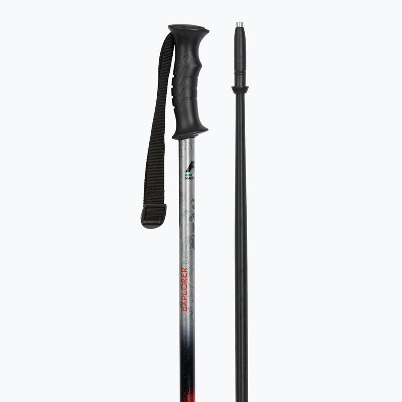 Kije trekkingowe Fizan Explorer beige/red 3