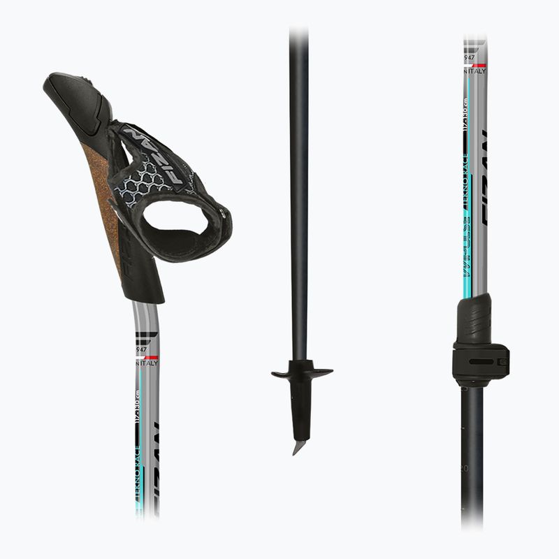 Kije nordic walking Fizan Tekno Impulse grey 5