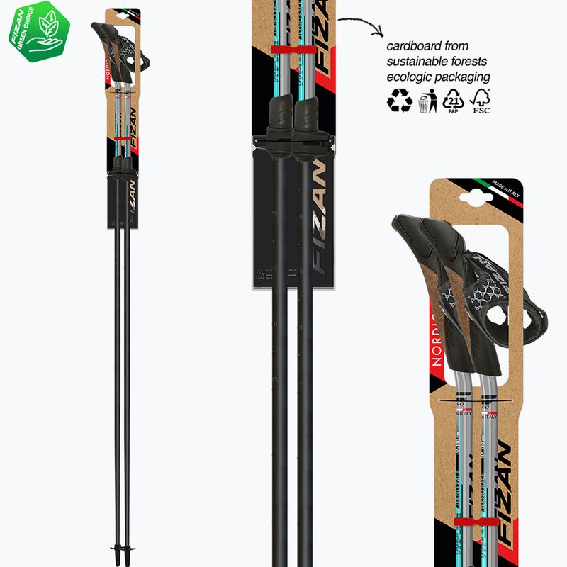 Kije nordic walking Fizan Tekno Impulse grey 6