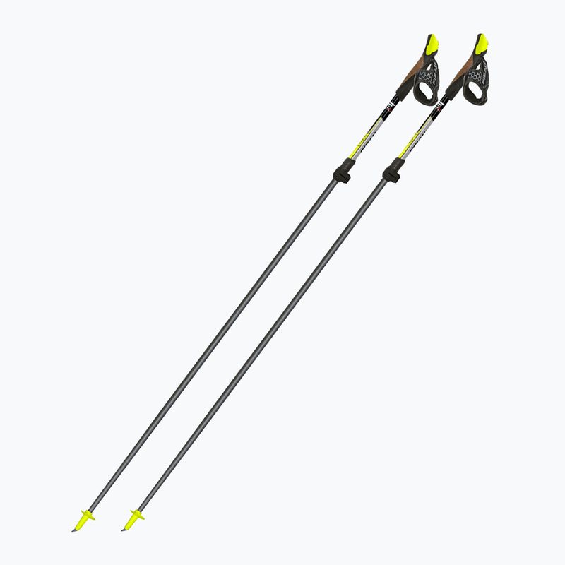 Kije nordic walking Fizan Carbon Pro yellow
