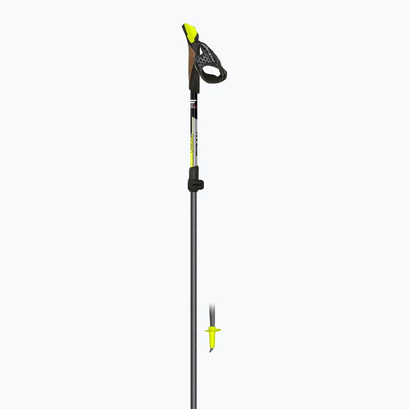 Kije nordic walking Fizan Carbon Pro yellow 2