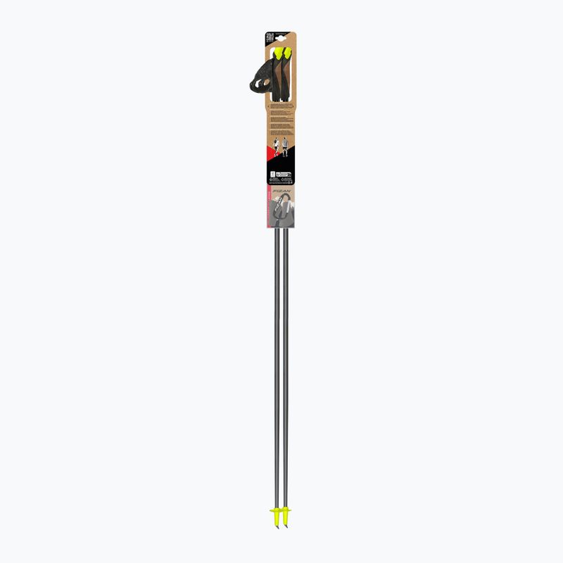Kije nordic walking Fizan Carbon Pro yellow 4