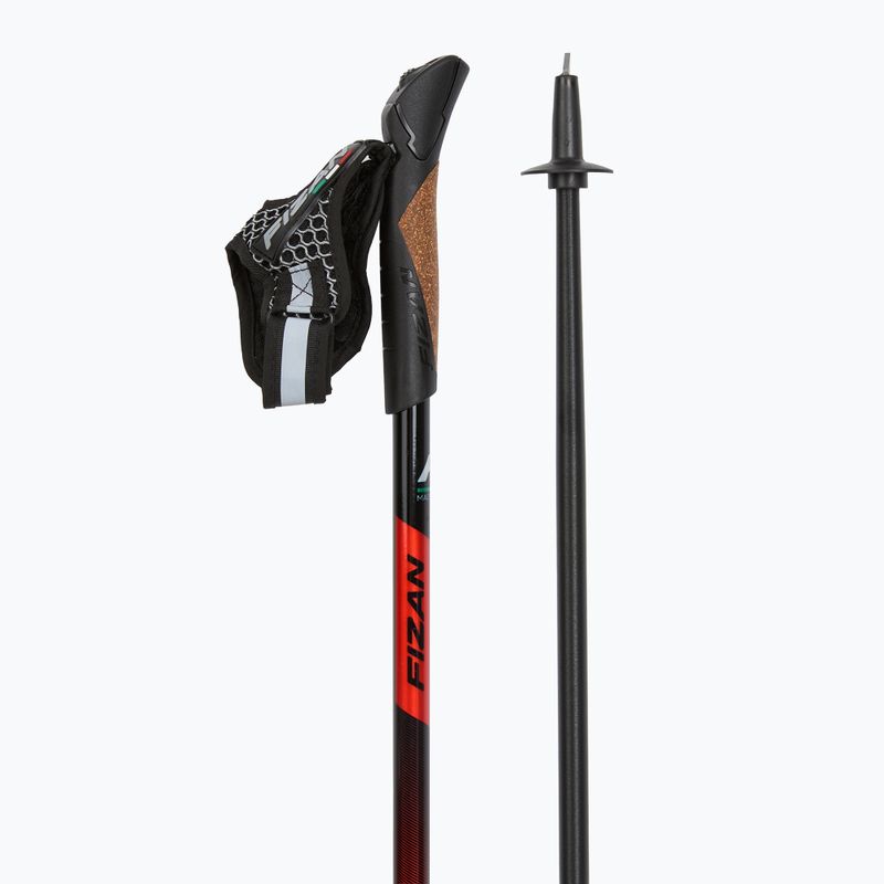 Kije nordic walking Fizan R-Evolution Pro red 3