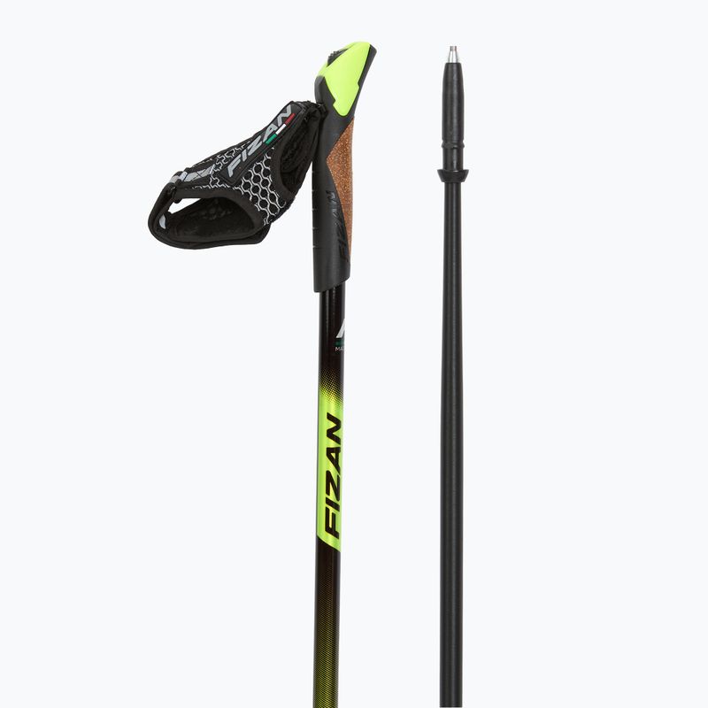 Kije nordic walking Fizan Speed yellow 3