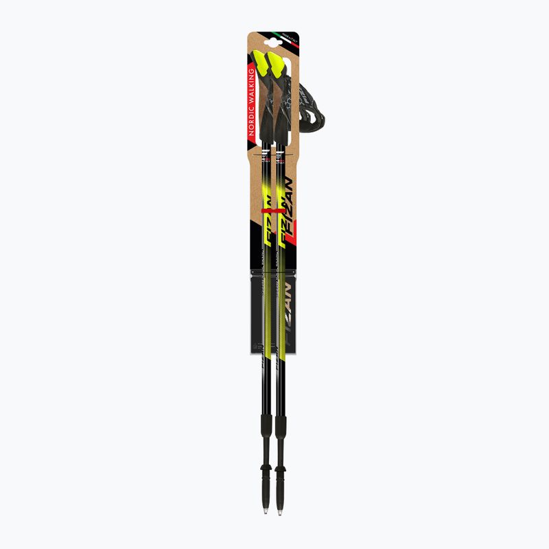 Kije nordic walking Fizan Speed yellow 3