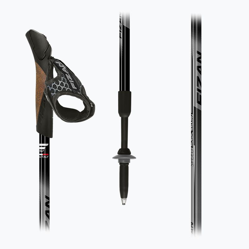 Kije nordic walking Fizan Speed black 3