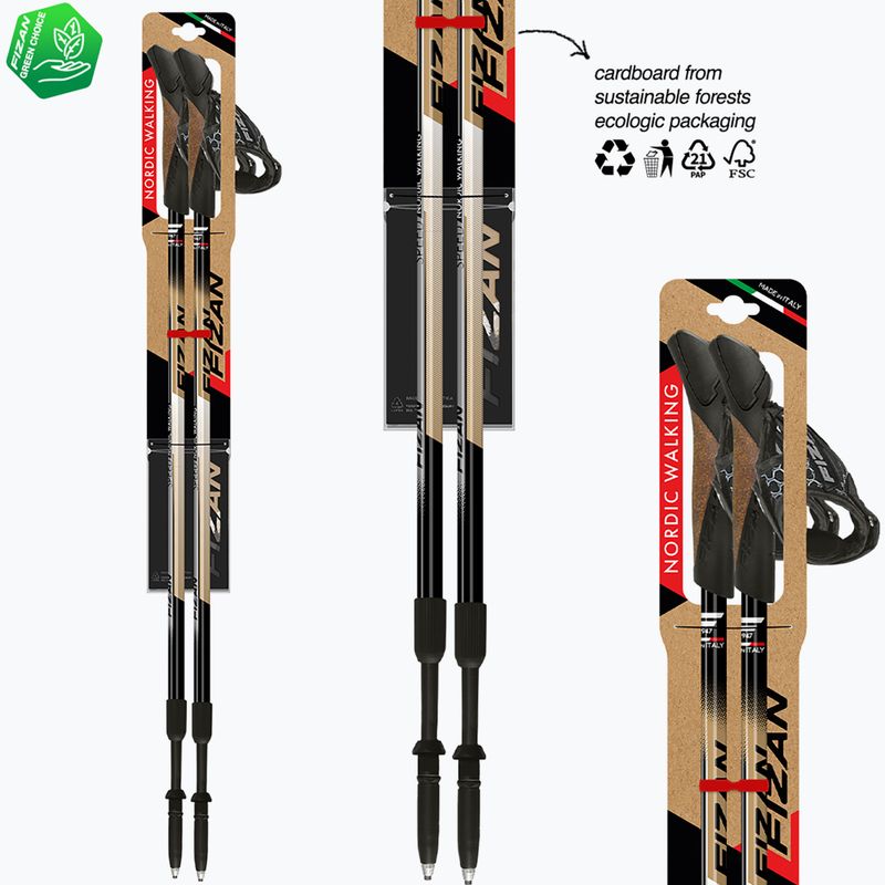 Kije nordic walking Fizan Speed beige 4