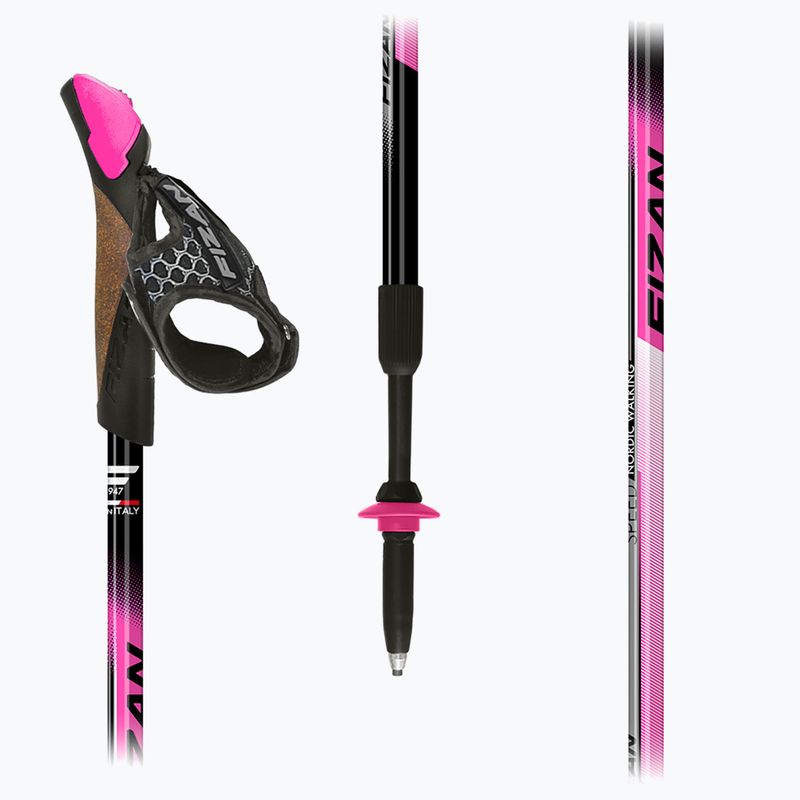 Kije nordic walking Fizan Speed pink 3