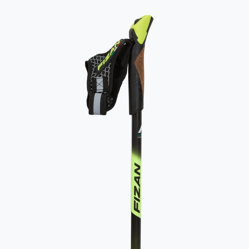 Kije nordic walking Fizan Carbon Race yellow 2