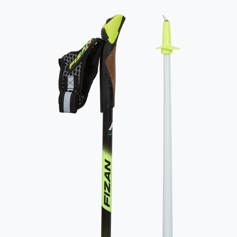 Kije nordic walking Fizan Carbon Race yellow 3