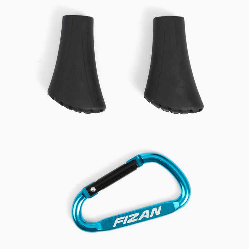 Kije nordic walking Fizan Carbon Race yellow 6