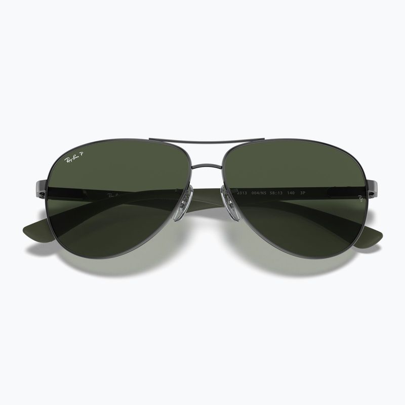 Okulary przeciwsłoneczne Ray-Ban Carbon Fire brass/green g-15 3