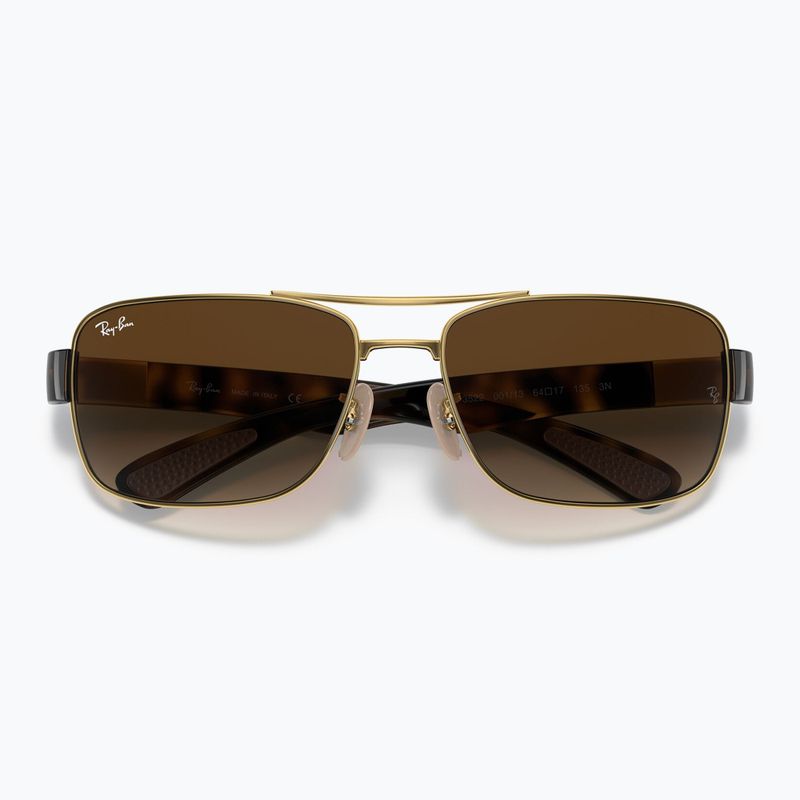 Okulary przeciwsłoneczne Ray-Ban RB3522 arista gold/brown 3