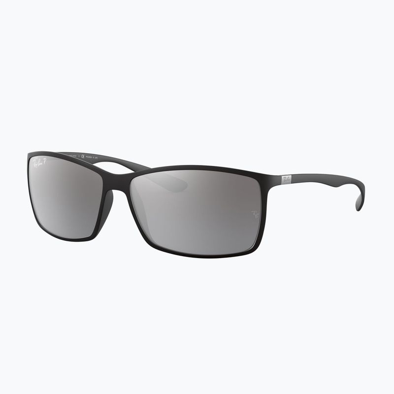 Okulary przeciwsłoneczne Ray-Ban RB4179 Liteforce matt black/silver polarized 4