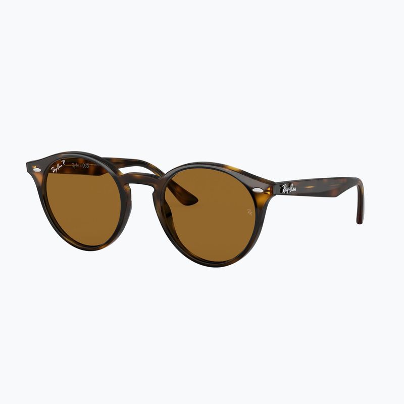 Okulary przeciwsłoneczne Ray-Ban RB2180 light havana/brown polarized 4