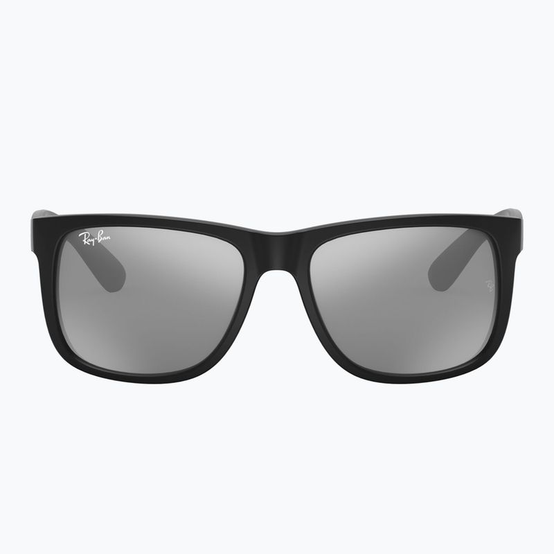Okulary przeciwsłoneczne Ray-Ban Justin Classic matt black/silver grey mirror 2