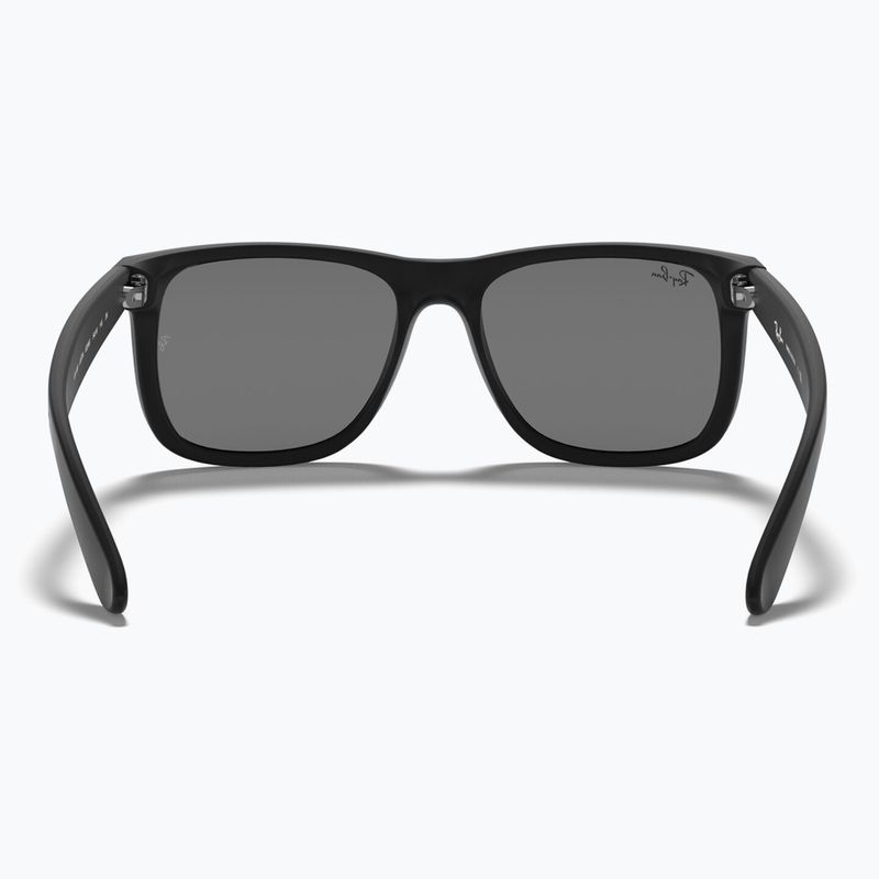 Okulary przeciwsłoneczne Ray-Ban Justin Classic matt black/silver grey mirror 5