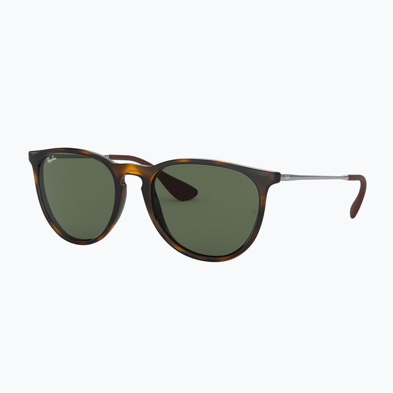 Okulary przeciwsłoneczne Ray-Ban Erika Classic light havana/green g-15 4