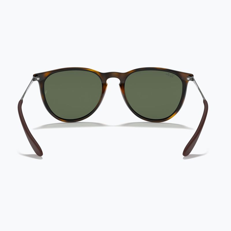 Okulary przeciwsłoneczne Ray-Ban Erika Classic light havana/green g-15 5