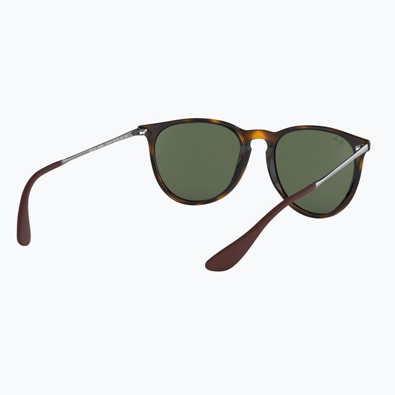 Okulary przeciwsłoneczne Ray-Ban Erika Classic light havana/green g-15 6