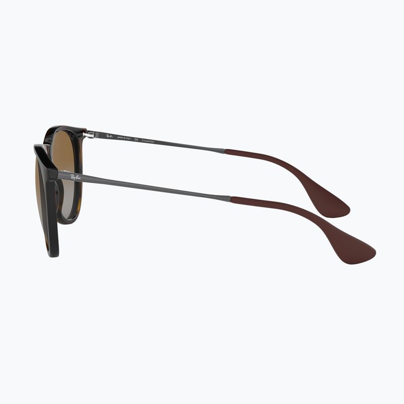Okulary przeciwsłoneczne Ray-Ban Erika Classic light havana/brown polarized 7