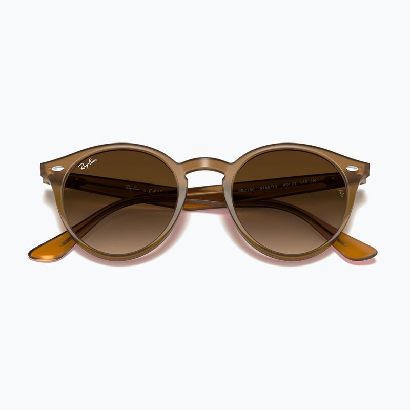 Okulary przeciwsłoneczne Ray-Ban RB2180 light brown/brown gradient 3
