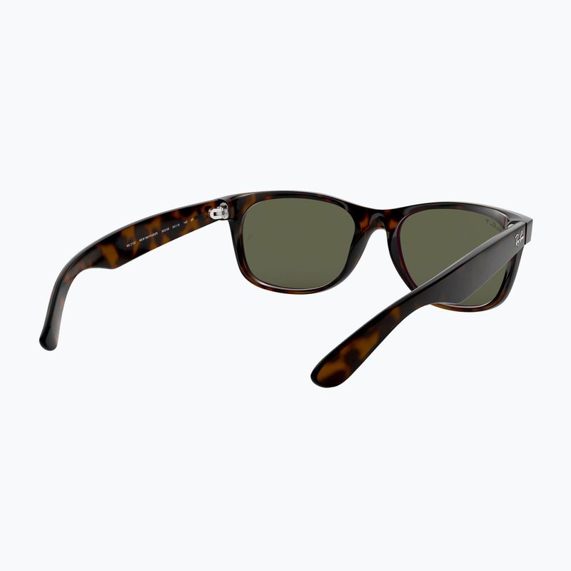 Okulary przeciwsłoneczne Ray-Ban New Wayfarer Classic tortoise/green g-15 polarized 6