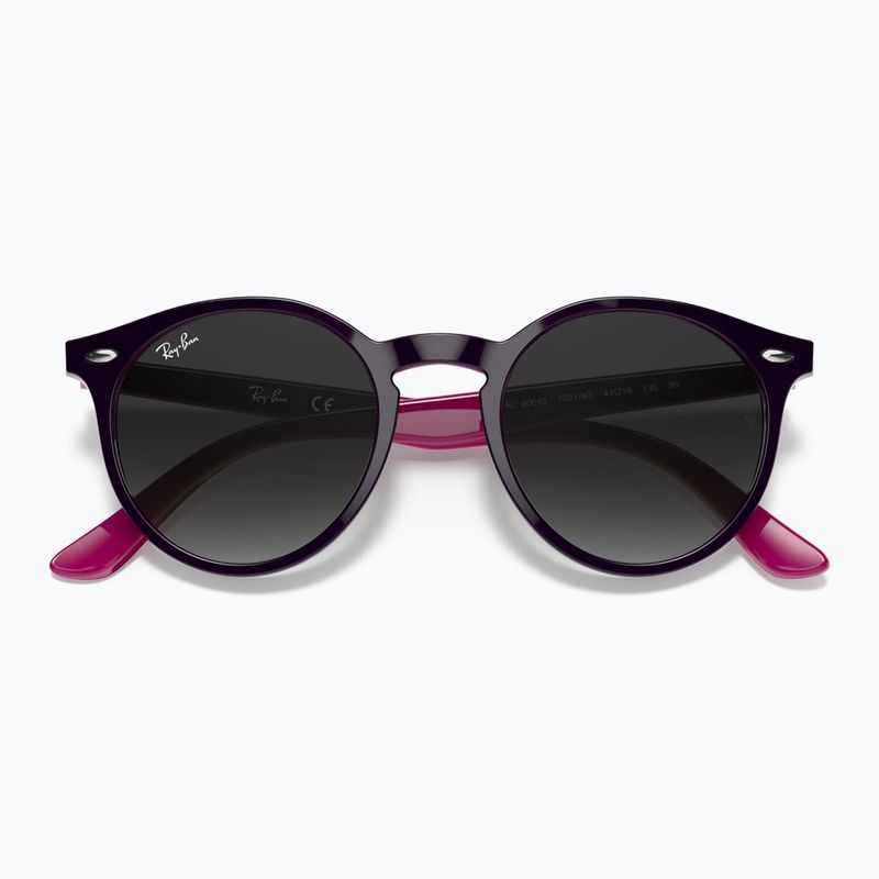 Okulary przeciwsłoneczne dziecięce Ray-Ban RB9064S polished violet/grey gradient 3