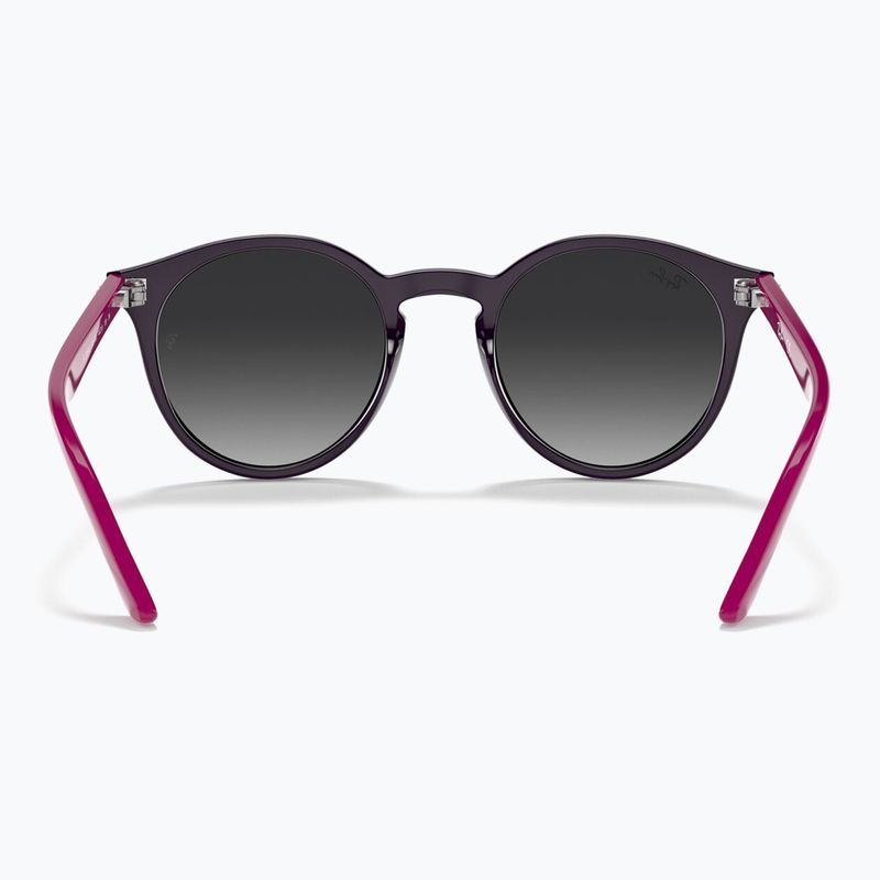 Okulary przeciwsłoneczne dziecięce Ray-Ban RB9064S polished violet/grey gradient 5