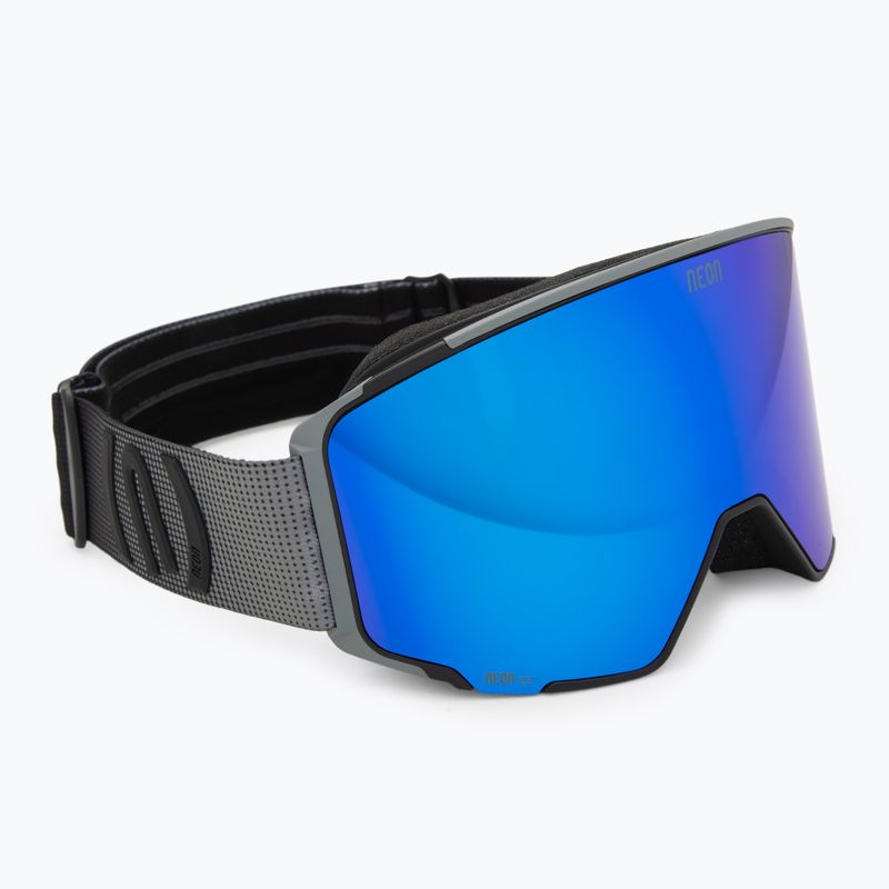 Gogle narciarskie Neon Ice black/anthracite/mirror blue/amber 2